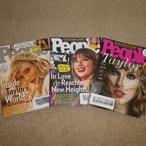 3 Taylor Swift People Magazines Collection
